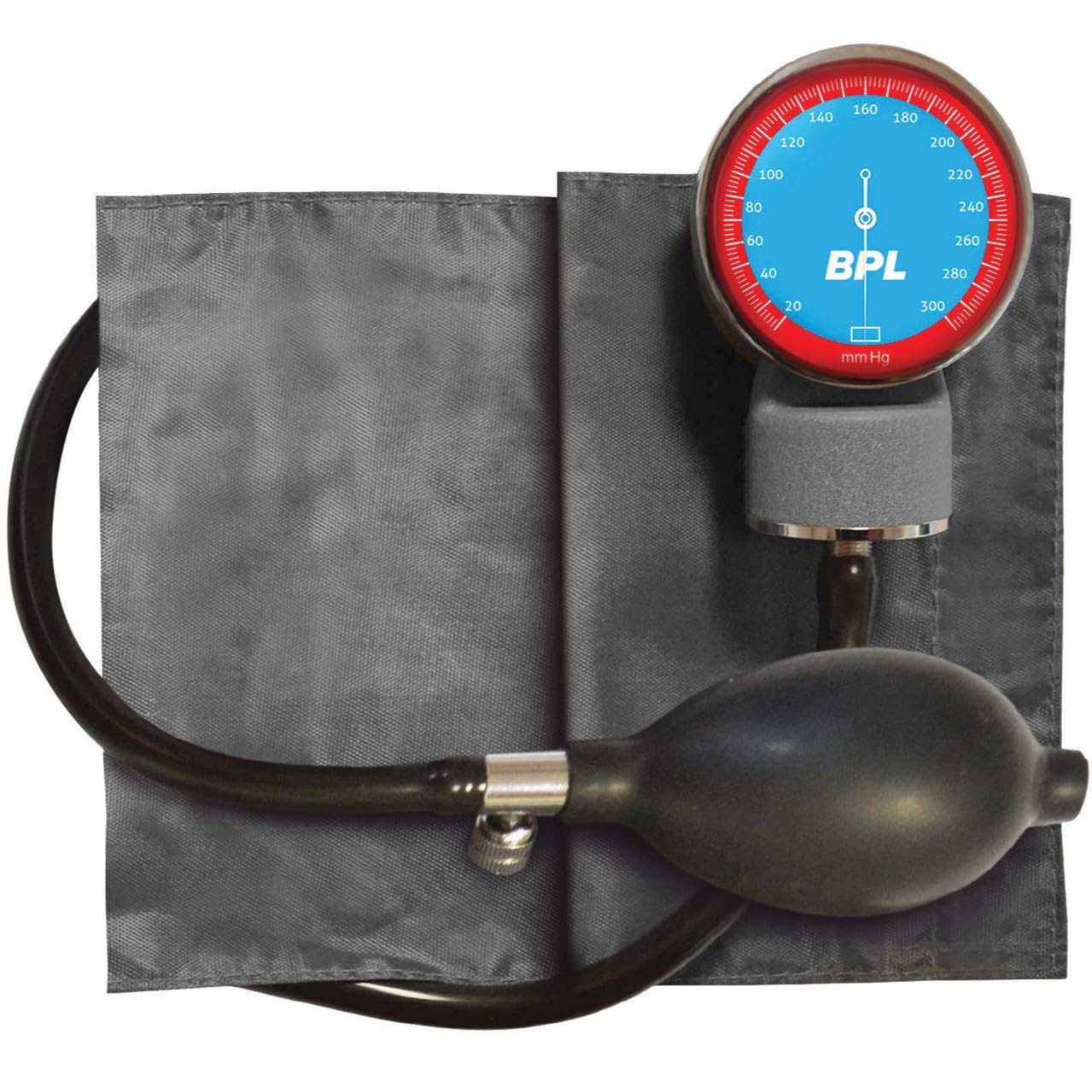 BPL Medical Technologies Aneroid Sphygmomanometer Blood Pressure Monitor (Gray)