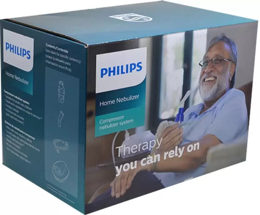 Philips Home Nebulizer with SideStream Disposable Kit (White)